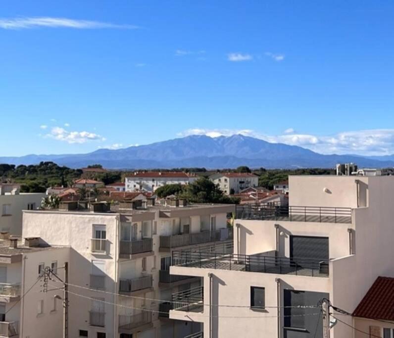 Studio Cote Plage Tout Equipe Vue Sur Le Canigou Canet-en-Roussillon Eksteriør bilde